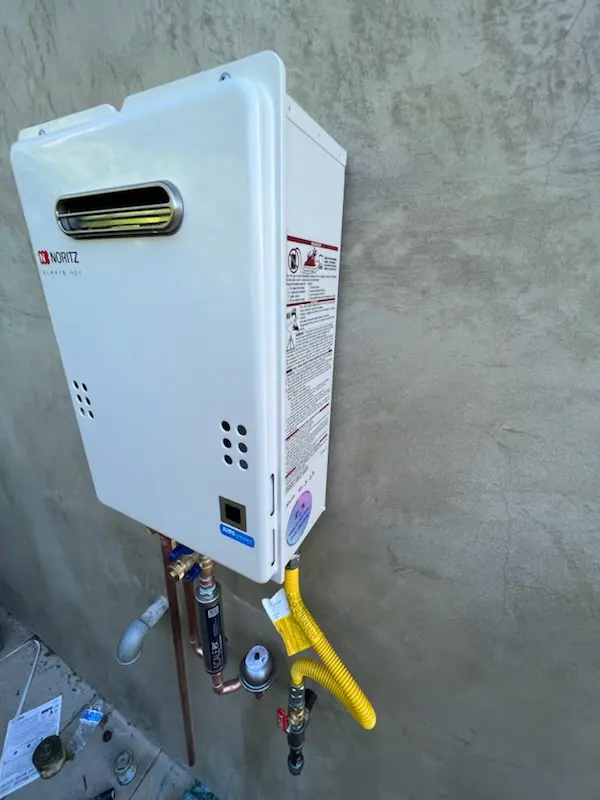 Tankless water heater installation for Fairfax homes